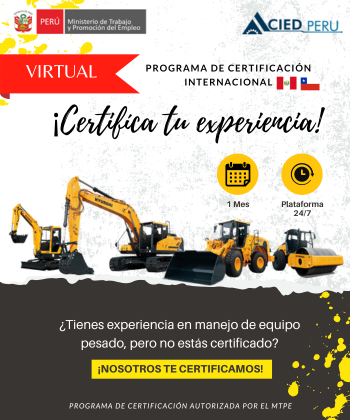 Certificación Por Experiencia Laboral